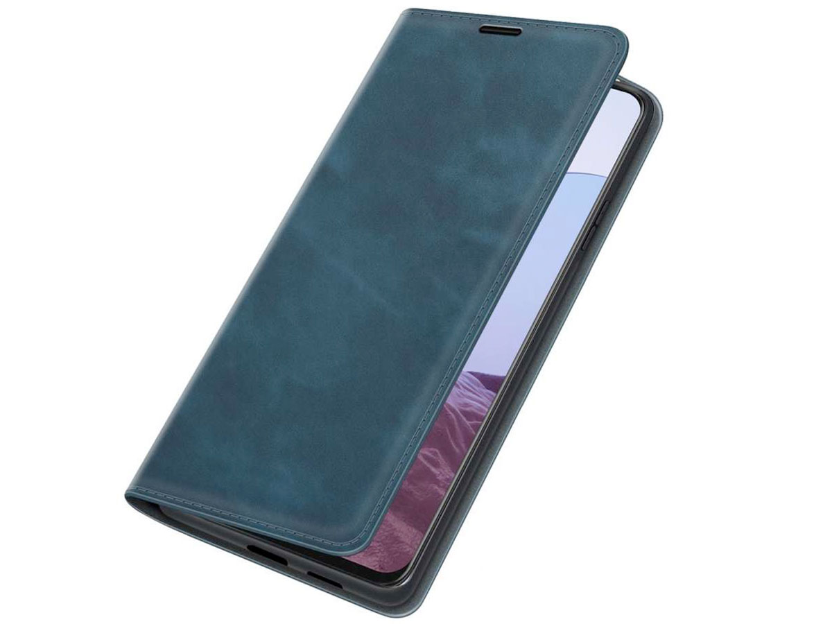 Just in Case Slim Wallet Case Blauw - OnePlus Nord N20 5G hoesje