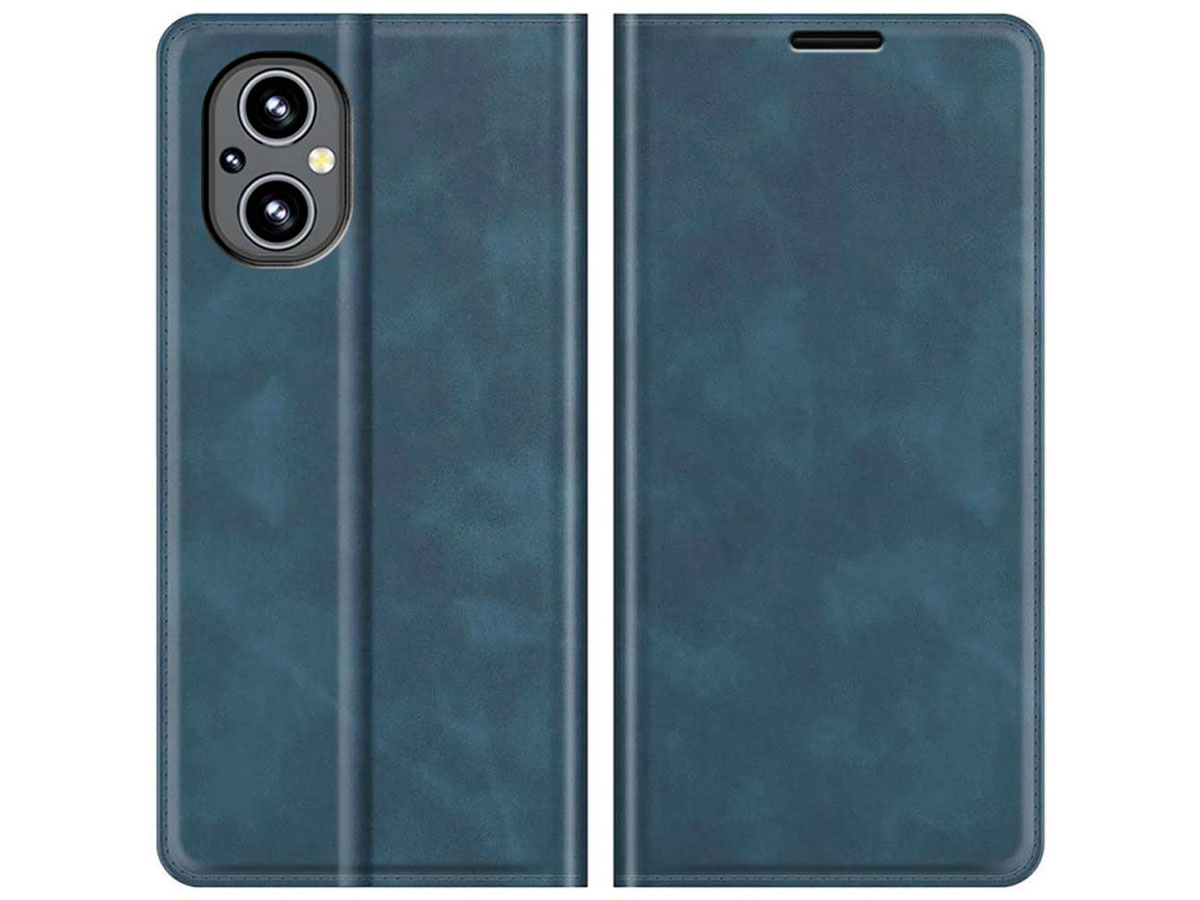 Just in Case Slim Wallet Case Blauw - OnePlus Nord N20 5G hoesje