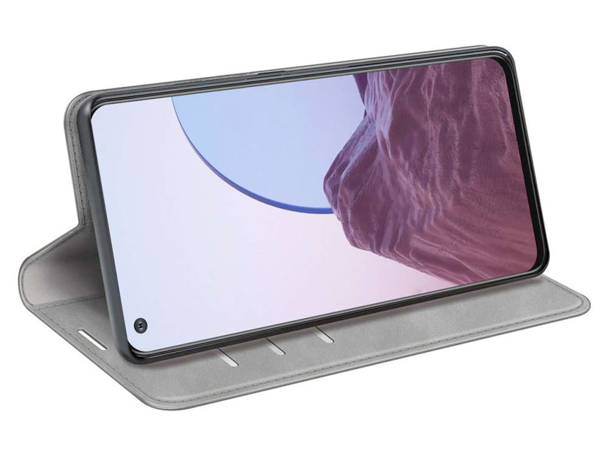 Just in Case Slim Wallet Case Grijs - OnePlus Nord N20 5G hoesje