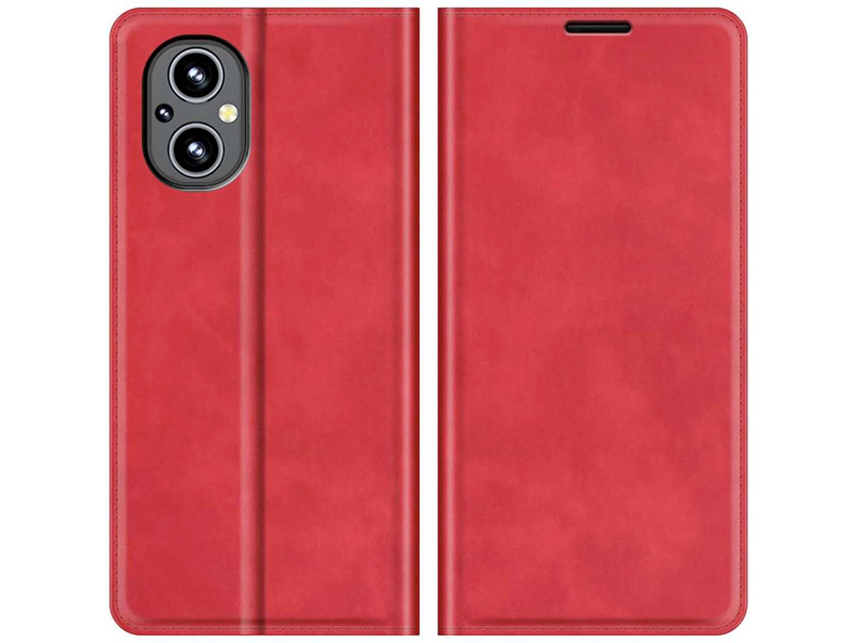 Just in Case Slim Wallet Case Rood - OnePlus Nord N20 5G hoesje