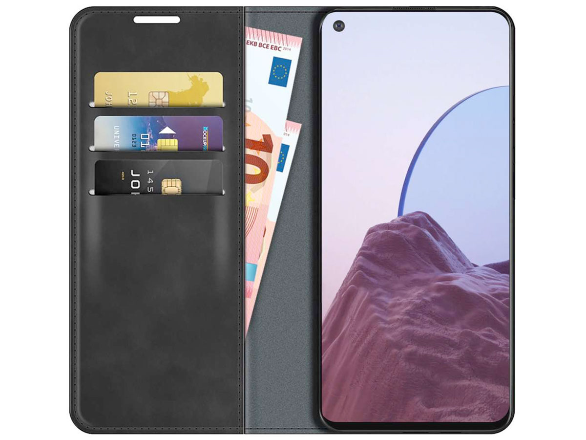 Just in Case Slim Wallet Case Zwart - OnePlus Nord N20 5G hoesje