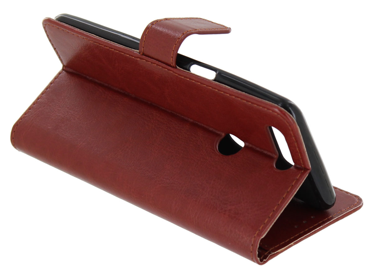 Bookcase Wallet Bruin -  OnePlus 5T hoesje