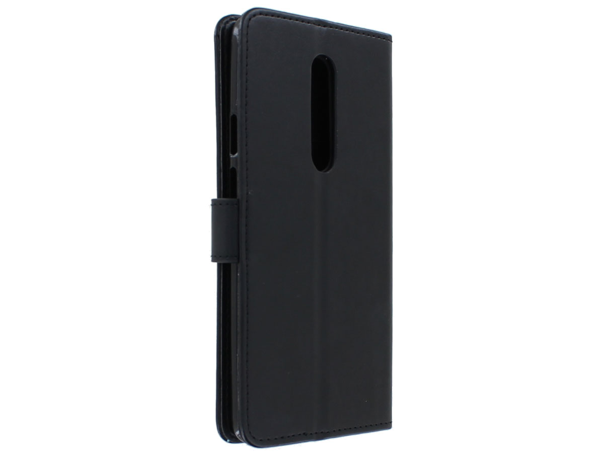 Book Case Wallet Mapje Zwart - OnePlus 7 Pro hoesje