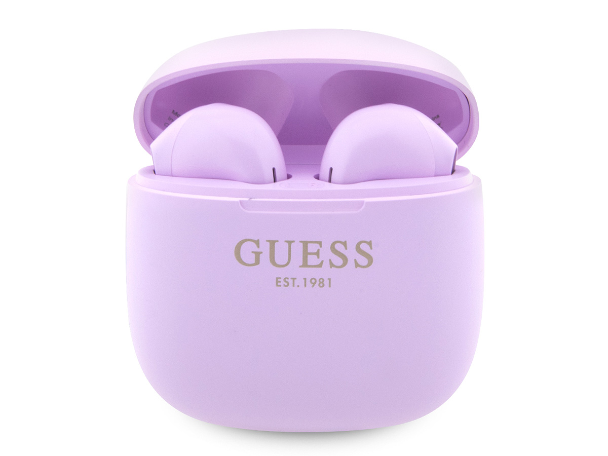 Guess True Wireless EarPods 2 Bluetooth Oordopjes - Paars