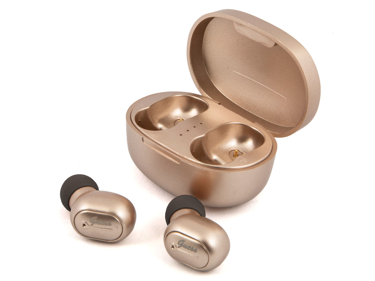 Guess True Wireless EarPods Goud - Bluetooth Oordopjes