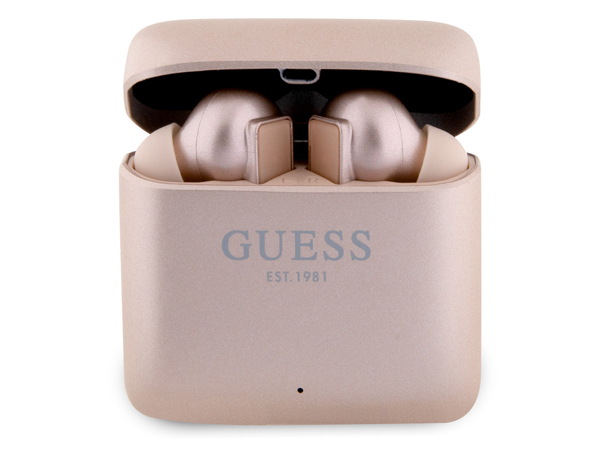 Guess True Wireless EarPods Rosé Goud - Bluetooth Draadloze Oordopjes