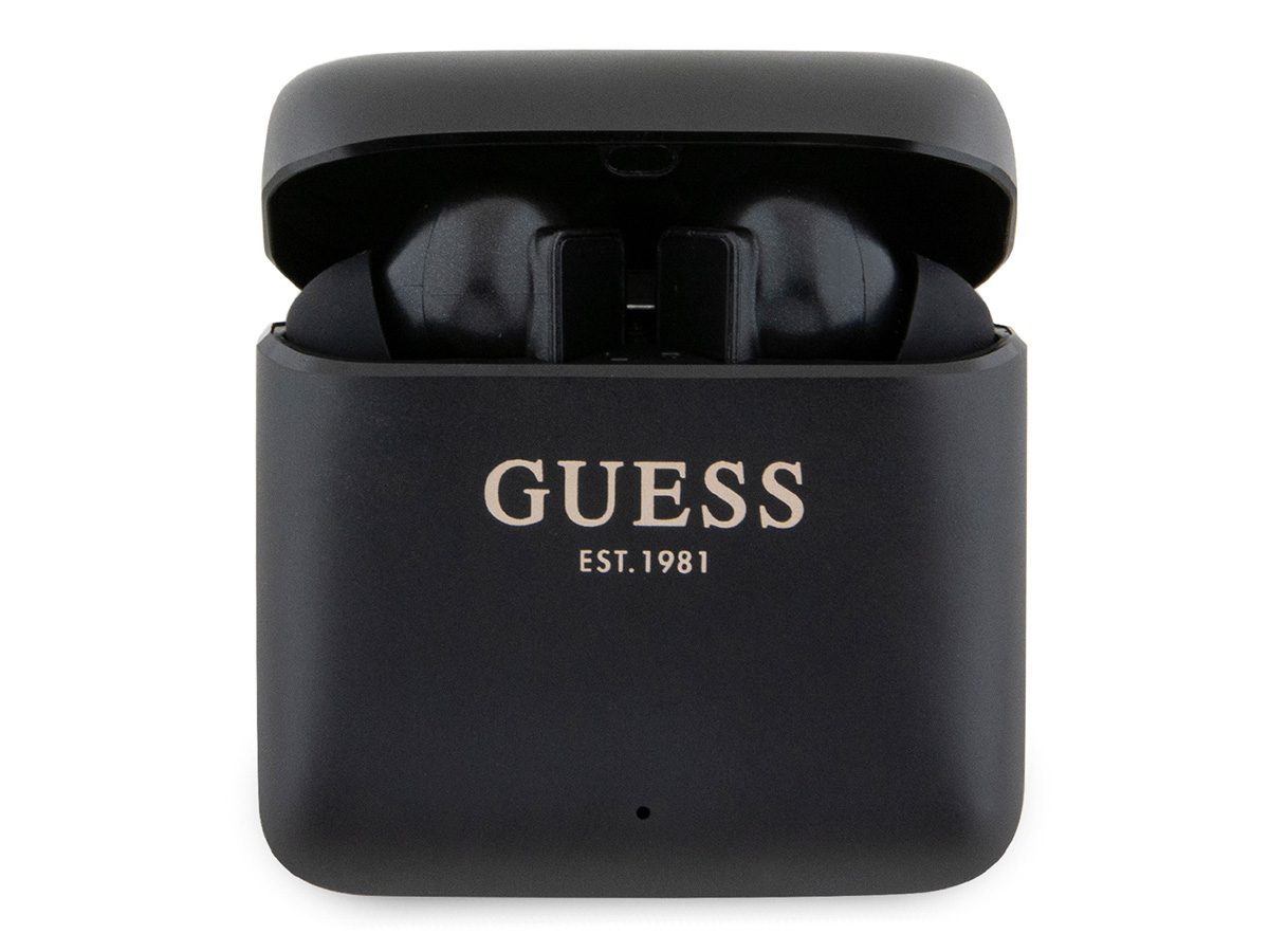 Guess True Wireless EarPods Zwart - Bluetooth Draadloze Oordopjes