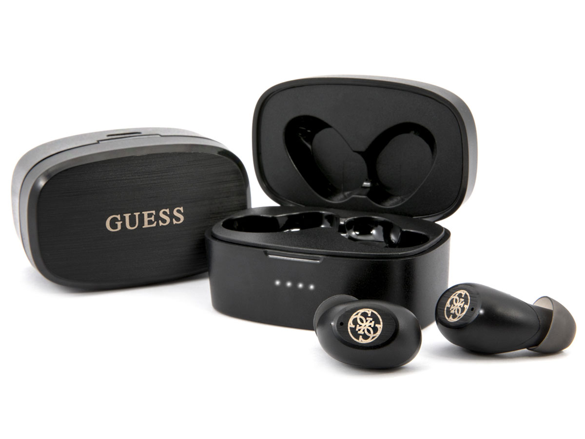 Guess Wireless Earbuds Zwart - Bluetooth Oordopjes met Charging Case