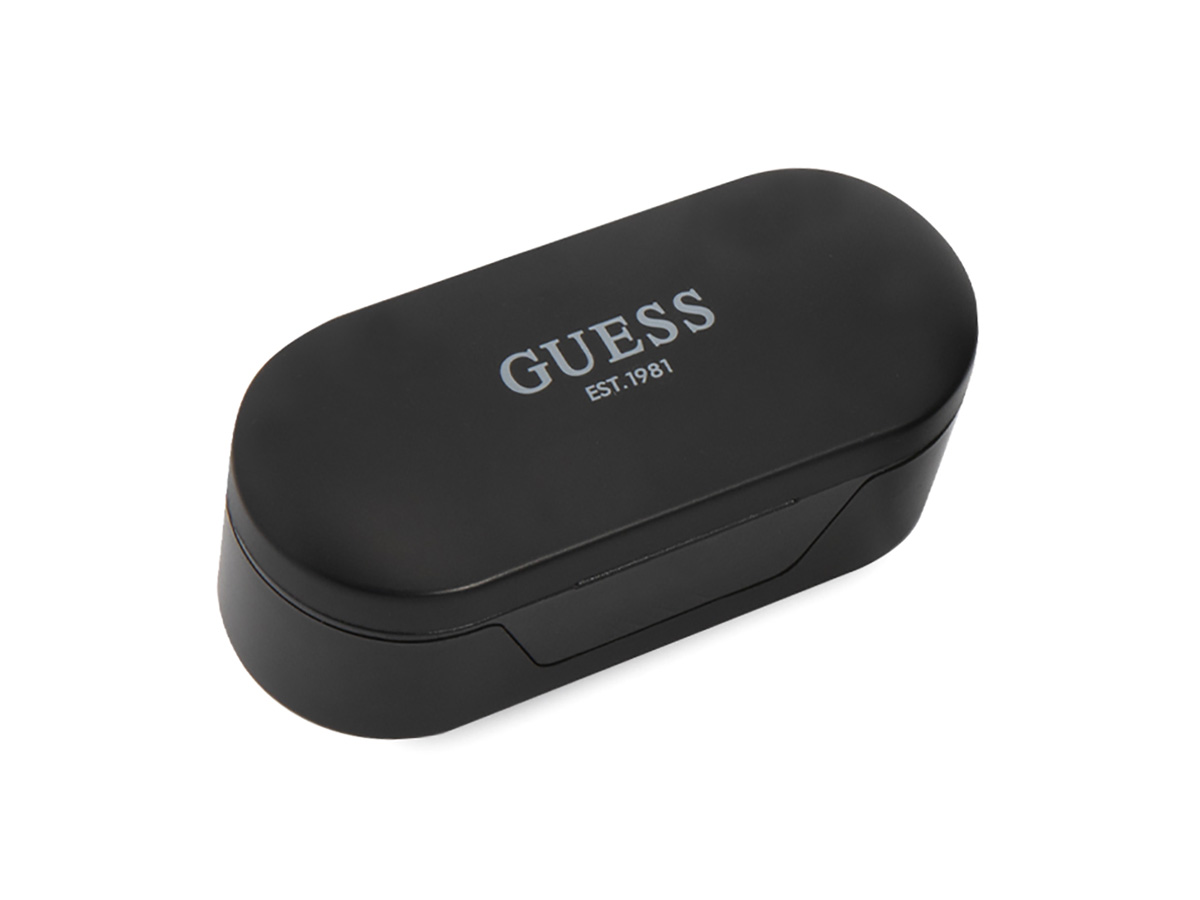 Guess Wireless Earbuds Zwart - Bluetooth Oordopjes met LED Charging Case