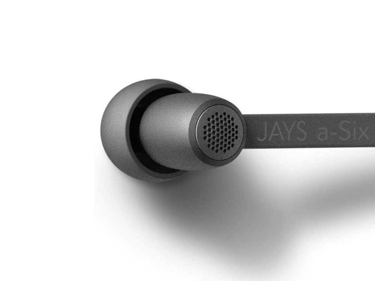 JAYS a-Six Wireless Bluetooth Earphones - Grijs/Zilver