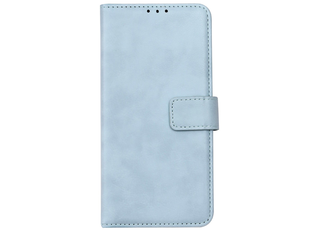 CaseBoutique Classic Card Wallet Aqua - Oppo A5 5G hoesje