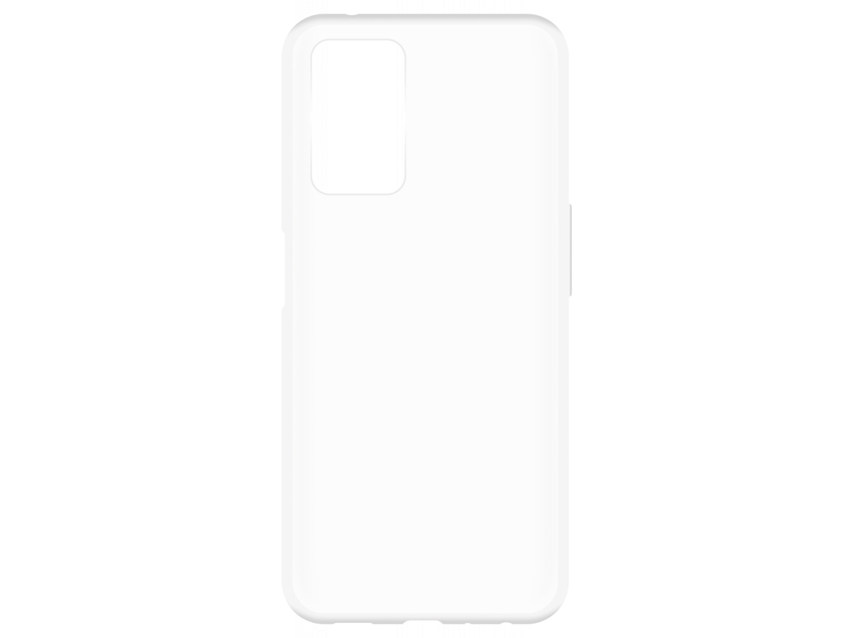 Just in Case Crystal Clear TPU Case - Oppo A76 hoesje