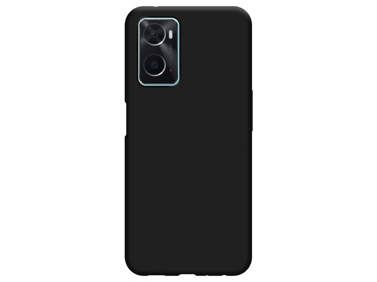 Just in Case Black TPU Case - Oppo A76 hoesje