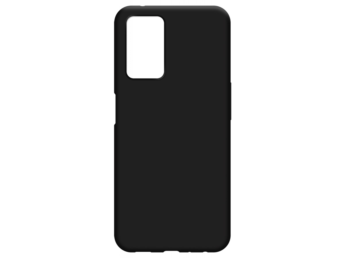 Just in Case Black TPU Case - Oppo A76 hoesje