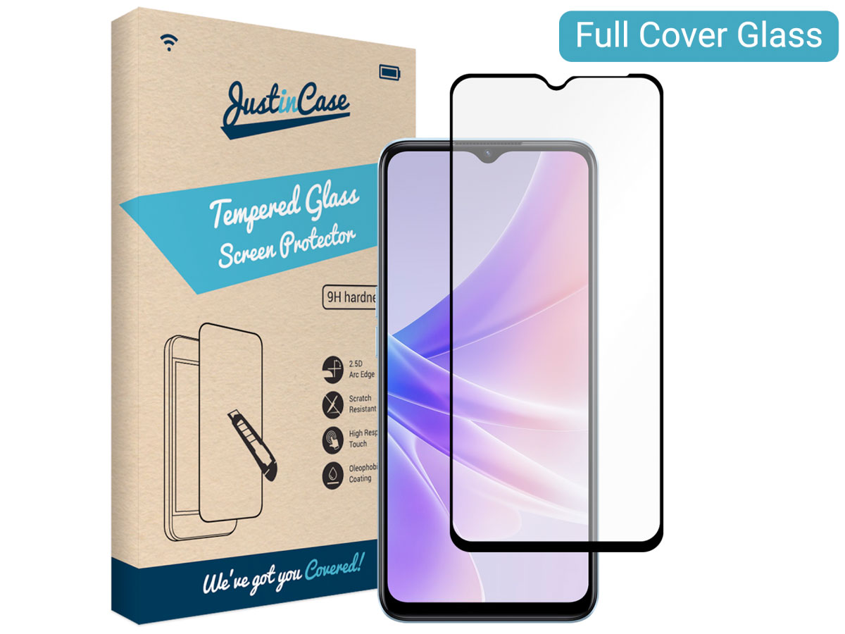 Oppo A77 Screen Protector Full Screen Cover Tempered Glass