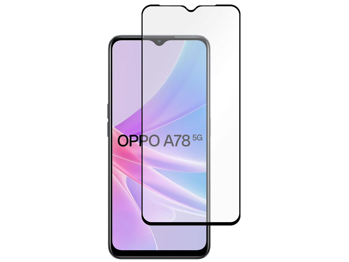 Oppo A78 5G Screen Protector Full Screen Cover Tempered Glass