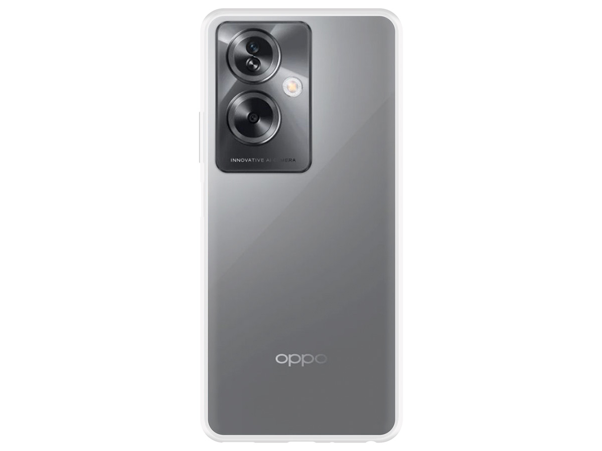 Just in Case TPU Case Doorzichtig - Oppo A79 hoesje