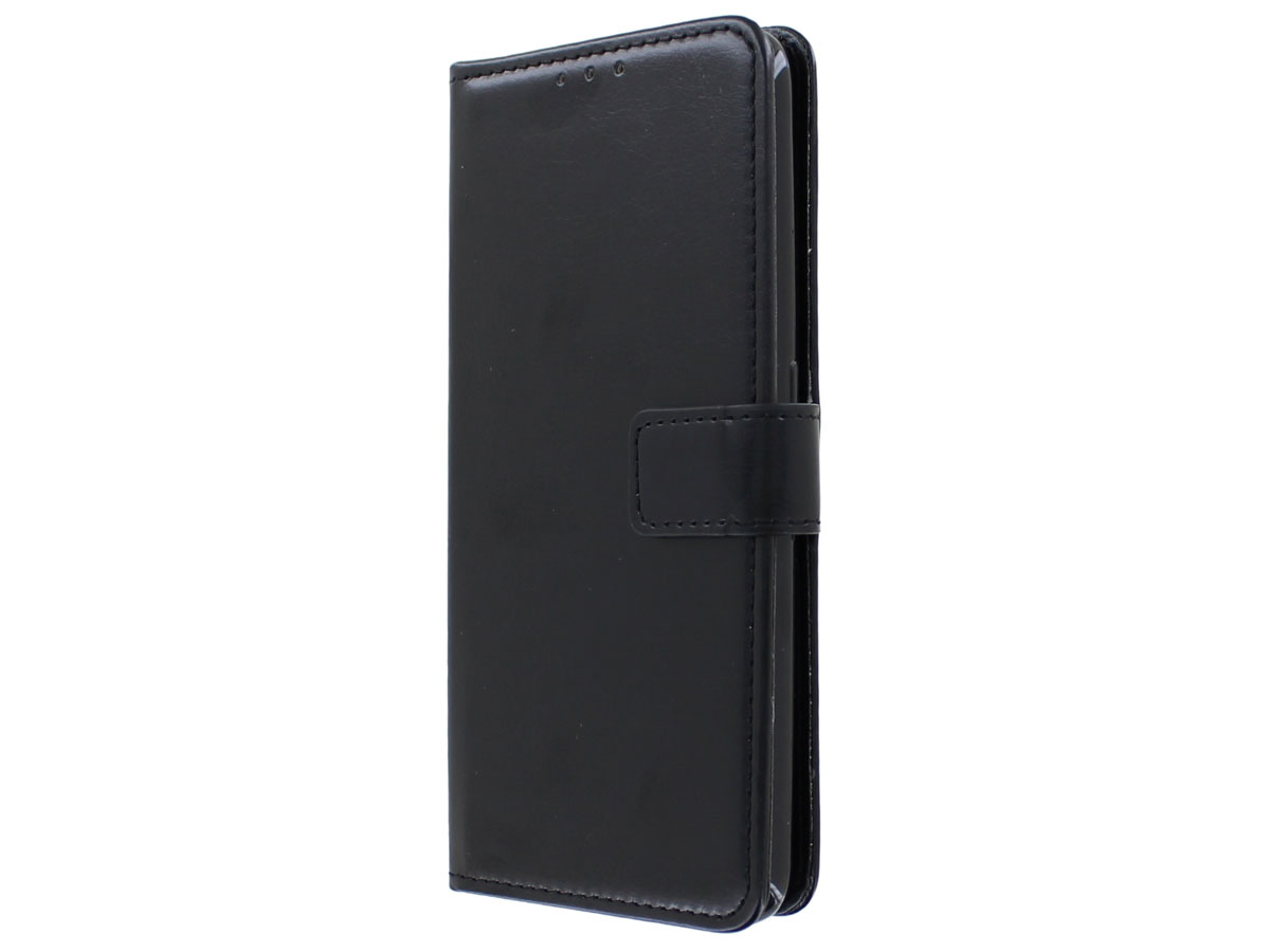 Bookcase Mapje Zwart - Oppo A9 (2020) hoesje