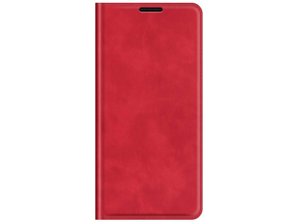 Just in Case Magnetic BookCase Rood - Oppo A94 5G hoesje