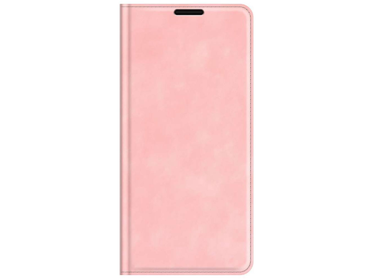 Just in Case Magnetic BookCase Roze - Oppo A94 5G hoesje