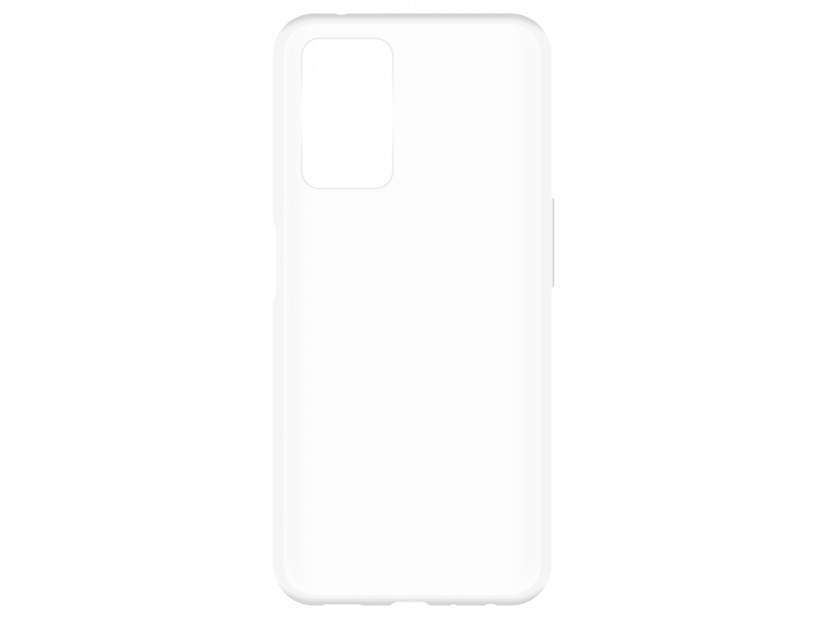 Just in Case Crystal Clear TPU Case - Oppo A96 hoesje