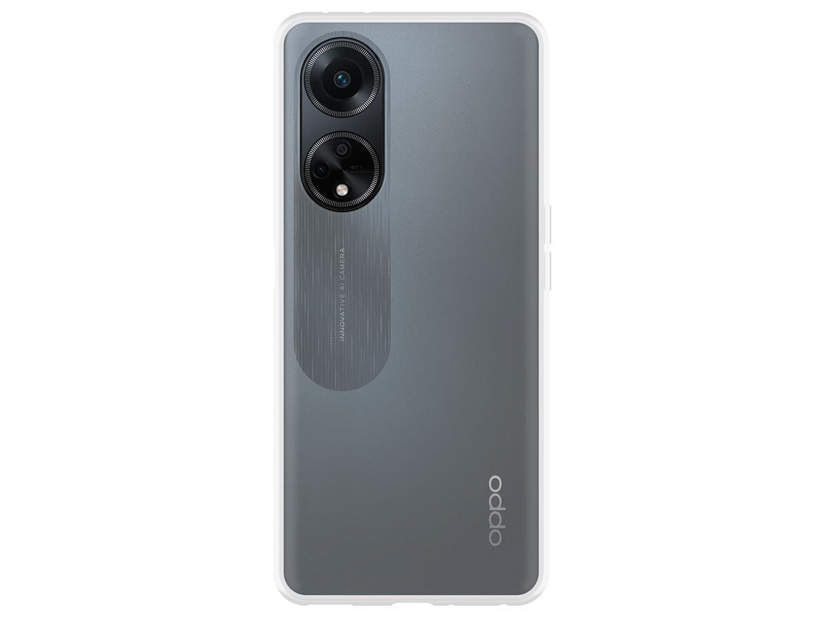 Just in Case TPU Case Doorzichtig - Oppo A98 5G hoesje