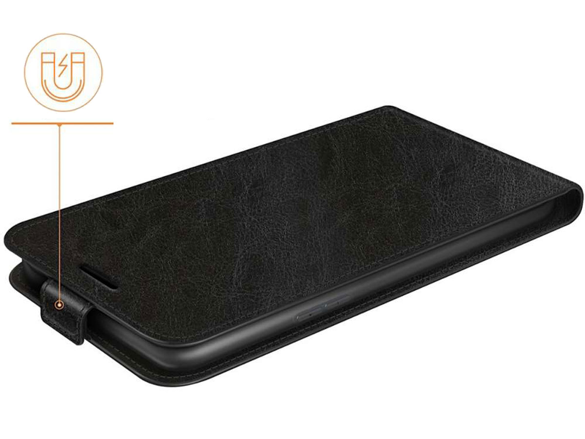 Just in Case Flip Case Zwart - Oppo Reno6 Pro 5G hoesje