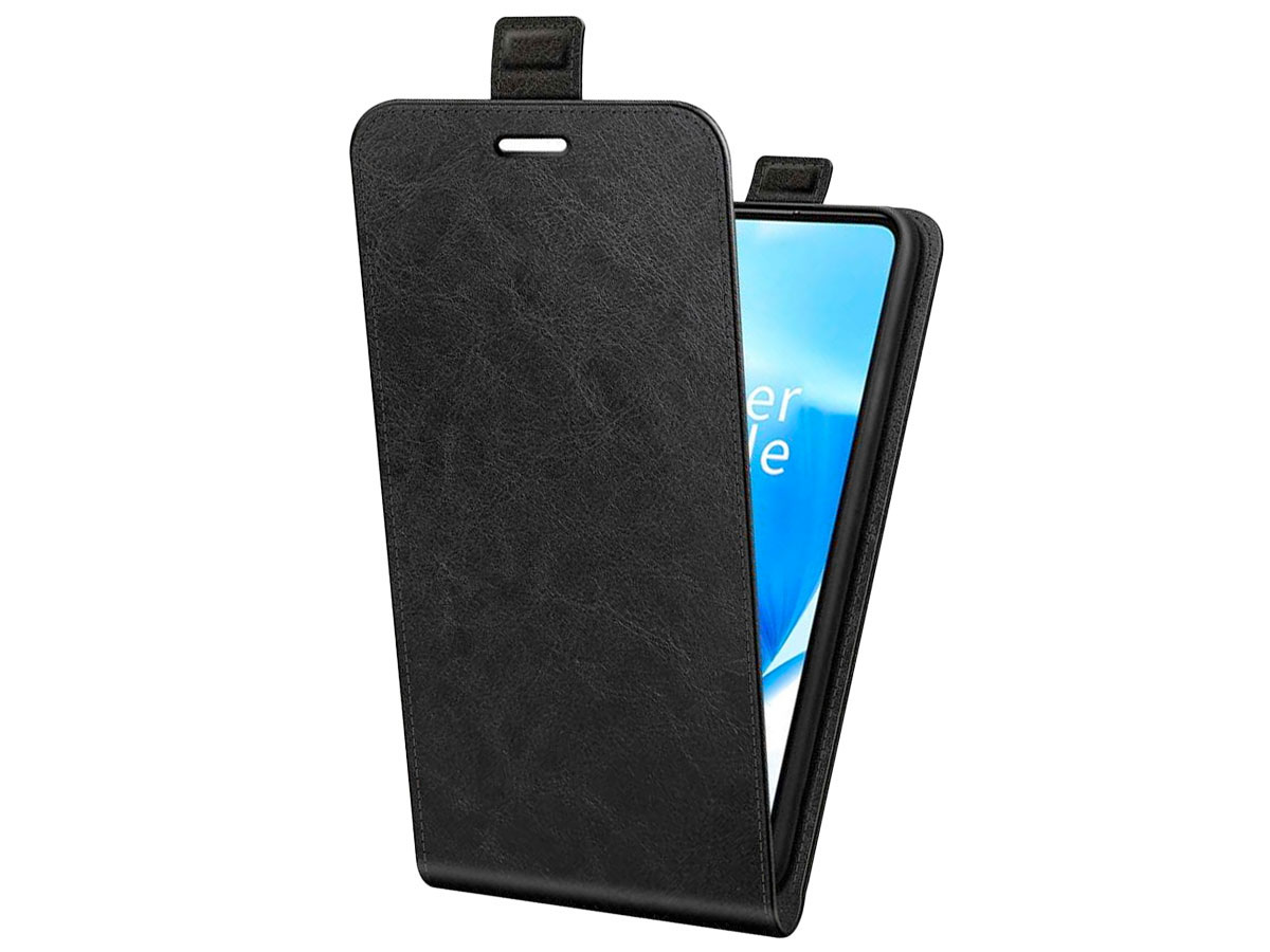 Just in Case Flip Case Zwart - Oppo Reno8 Lite hoesje