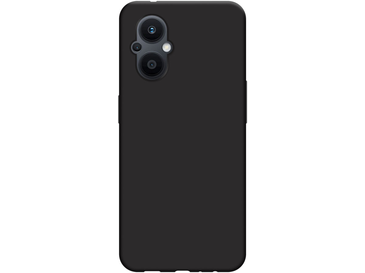 Just in Case Black TPU Case - Oppo Reno8 Lite hoesje