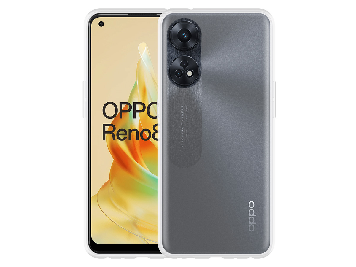 Just in Case TPU Case Doorzichtig - Oppo Reno8 T hoesje