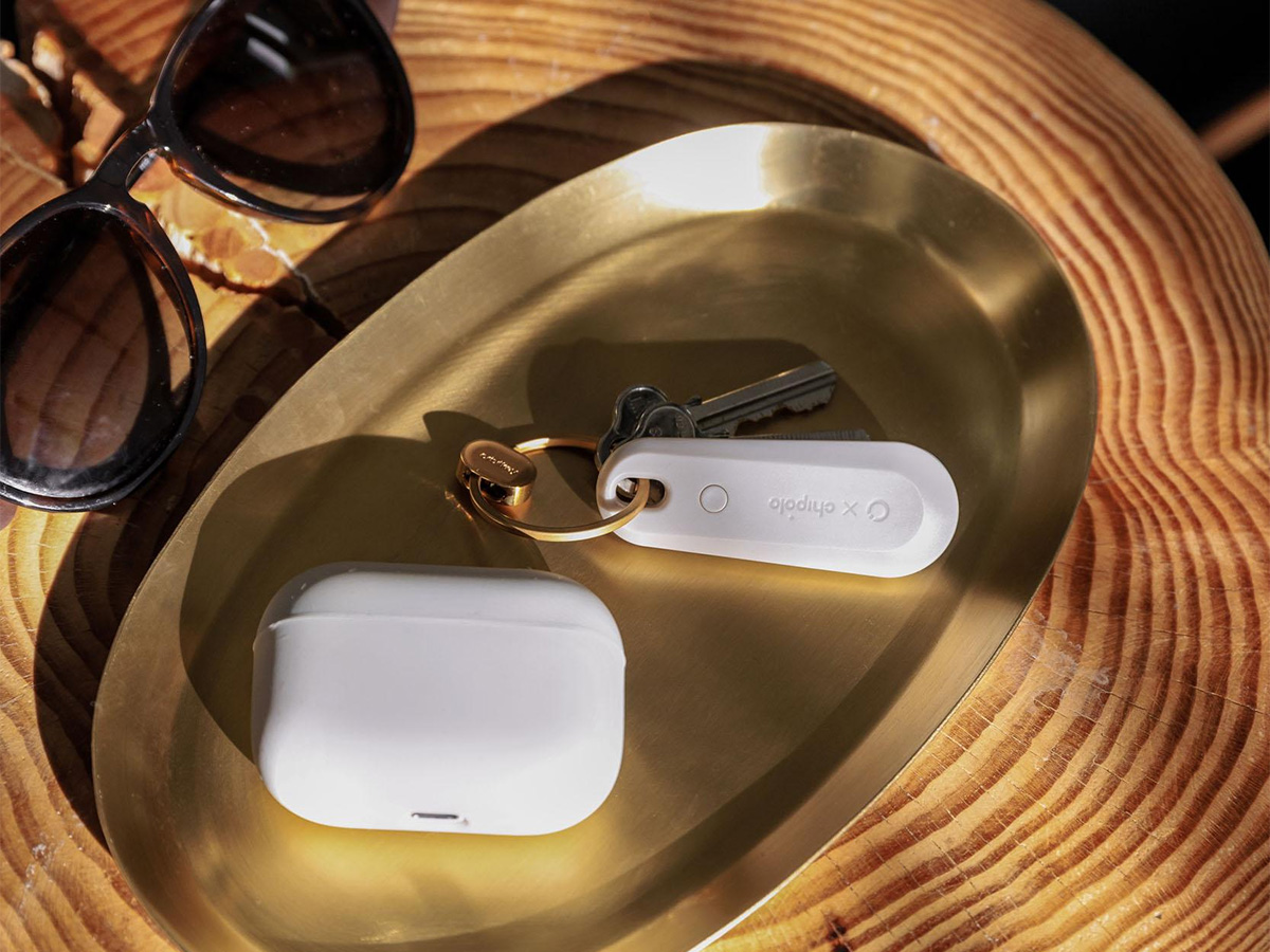 Orbitkey x Chipolo Bluetooth Tracker V2 Stone - Key Organiser Accessoire