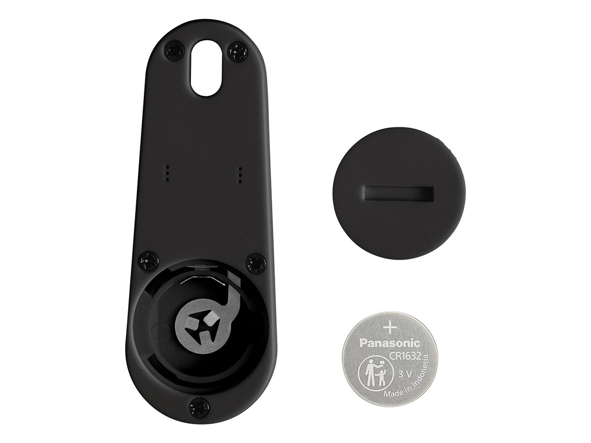 Orbitkey x Chipolo Bluetooth Tracker V2 Zwart - Key Organiser Accessoire