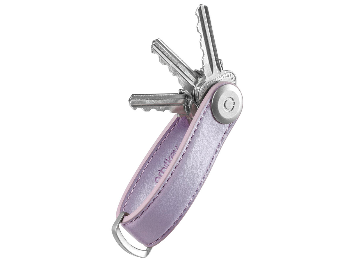 Orbitkey Key Organiser Cactus Leather - Lavender (Limited Edition)