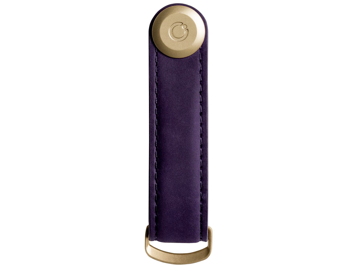 Orbitkey Key Organiser Crazy Horse - Aubergine