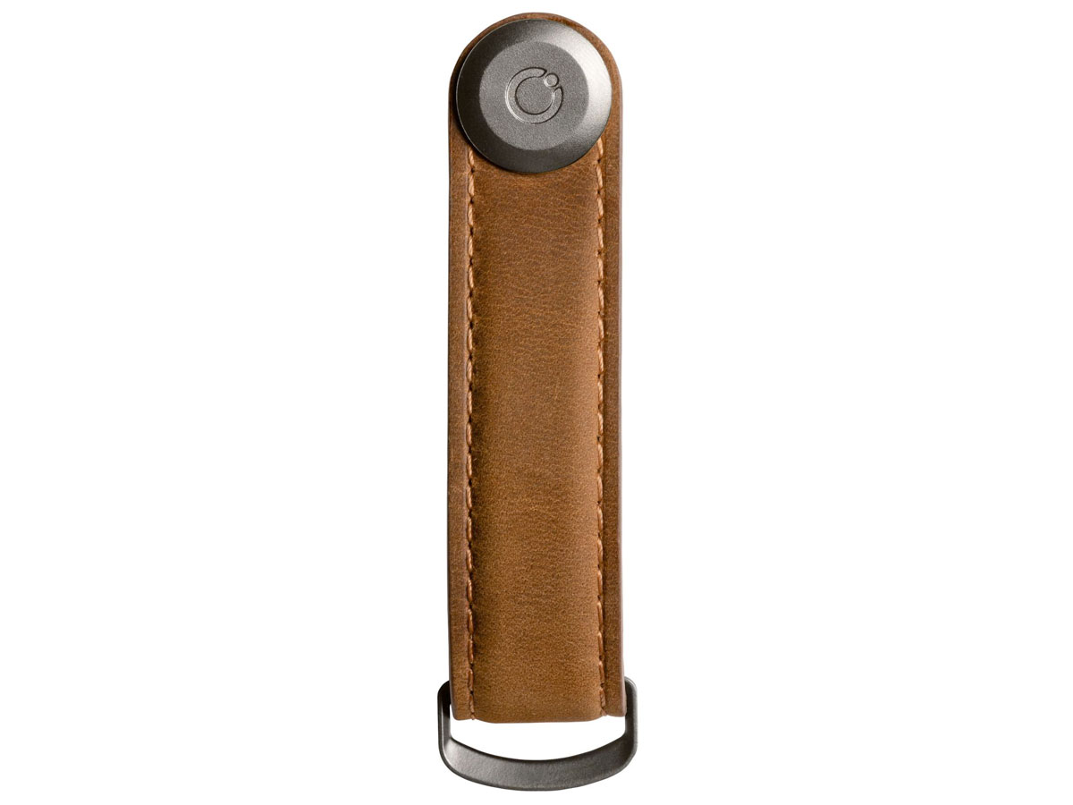 Orbitkey Key Organiser Crazy Horse - Chestnut Brown