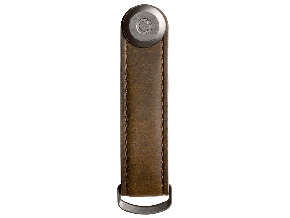 Orbitkey Key Organiser Crazy Horse - Oak Brown