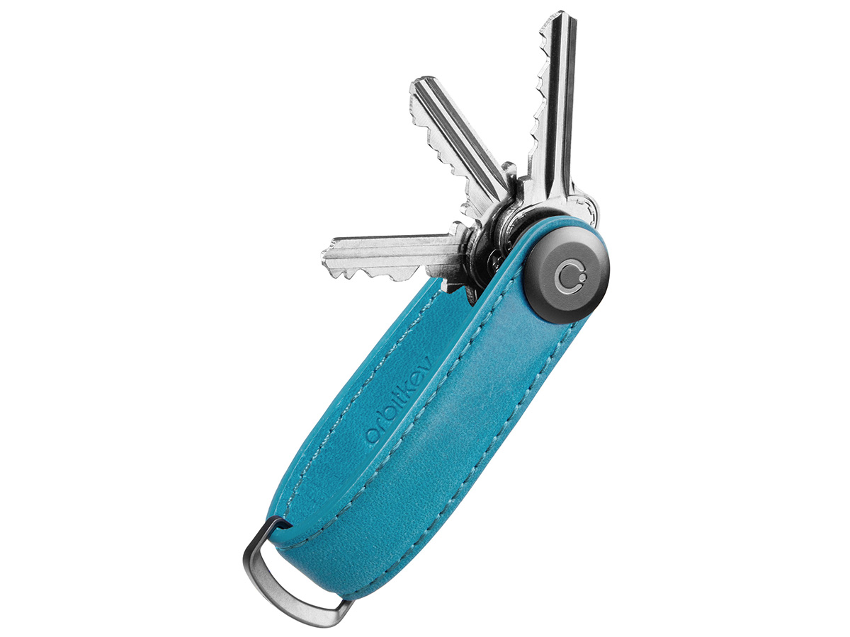 Orbitkey Key Organiser Crazy Horse - Teal