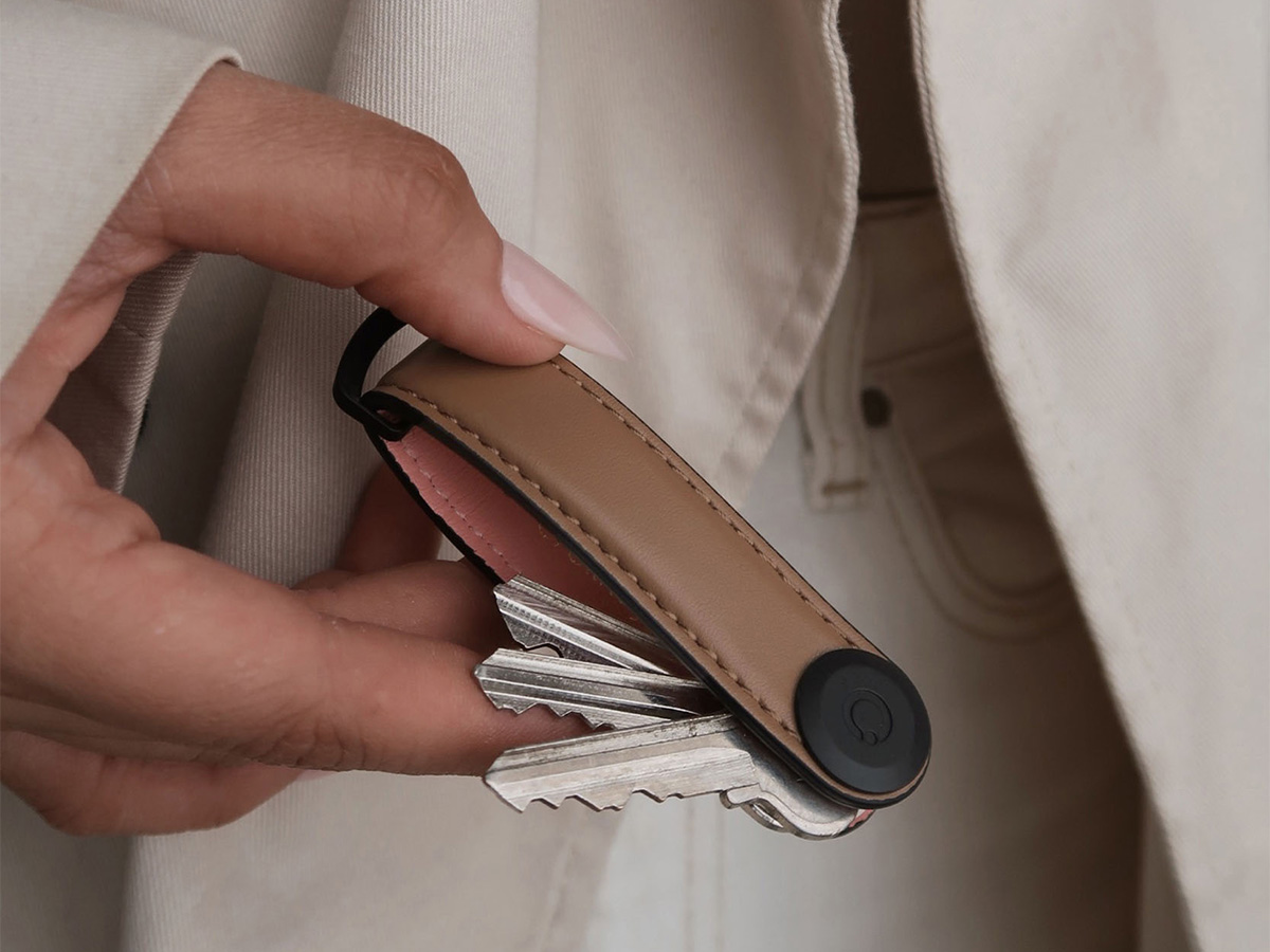 Orbitkey Key Organiser Leather - Cocoa Rose (Limited Edition)