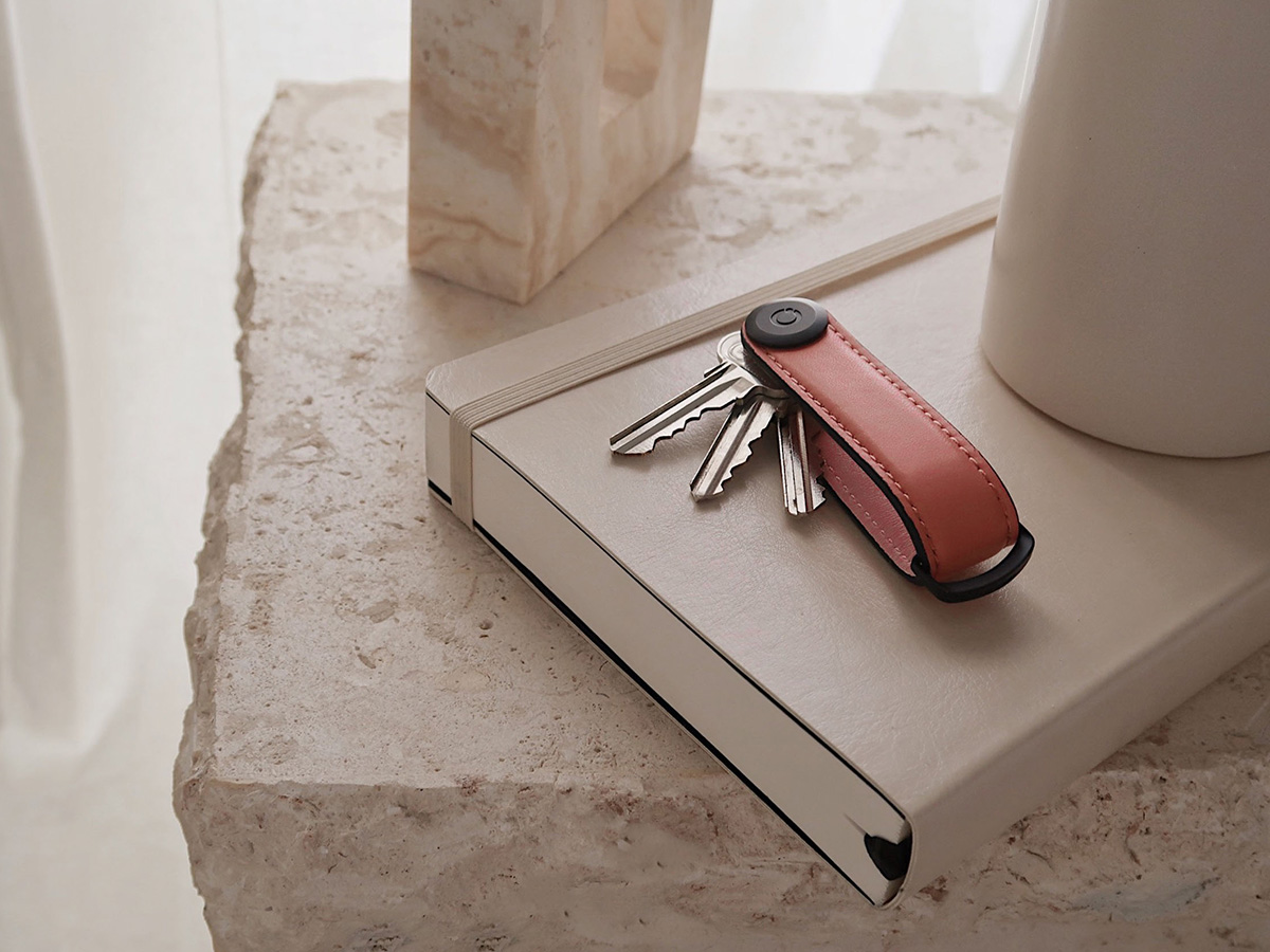 Orbitkey Key Organiser Leather - Cotton Candy (Limited Edition)