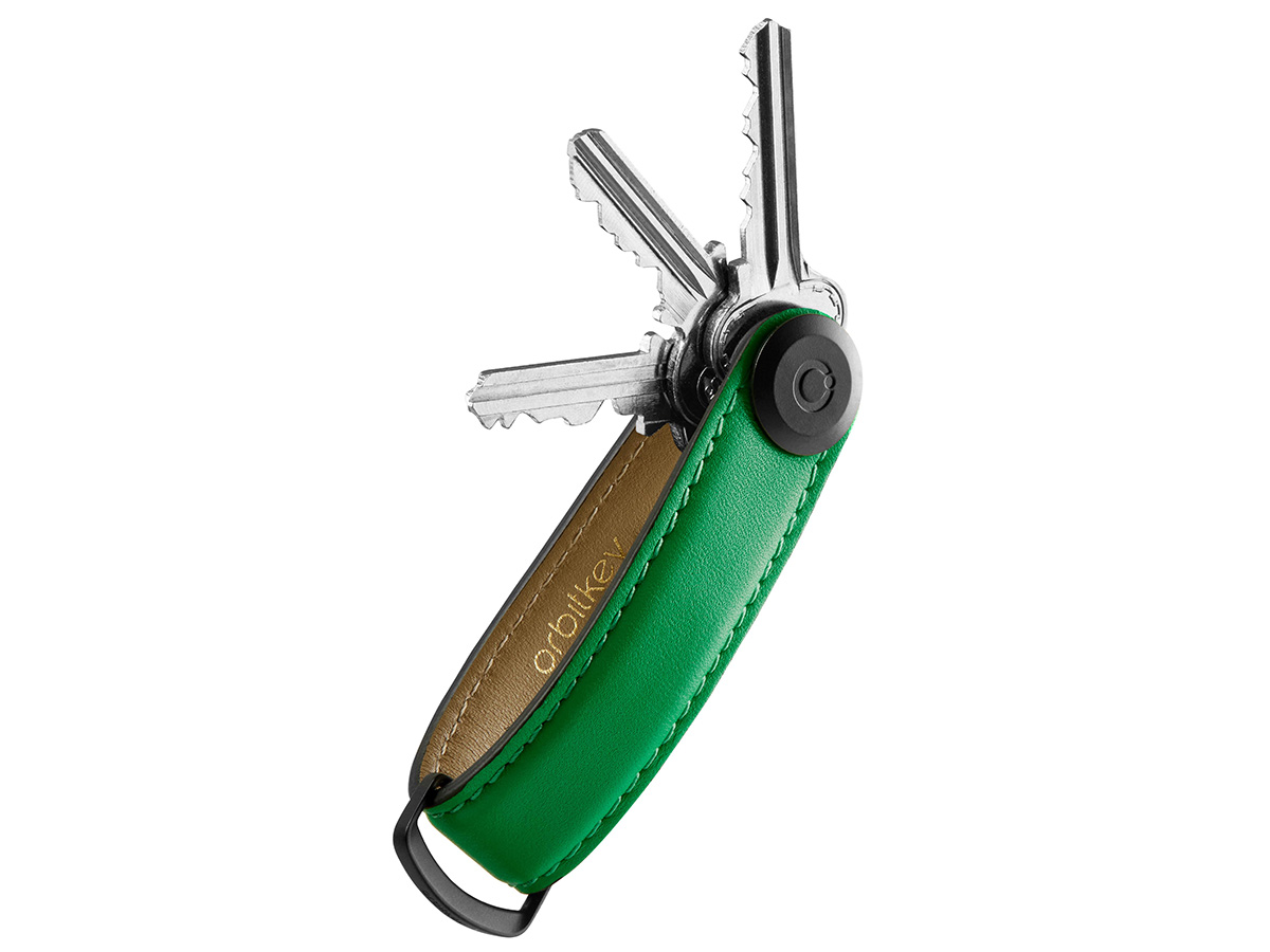 Orbitkey Key Organiser Leather - Island Green (Limited Edition)