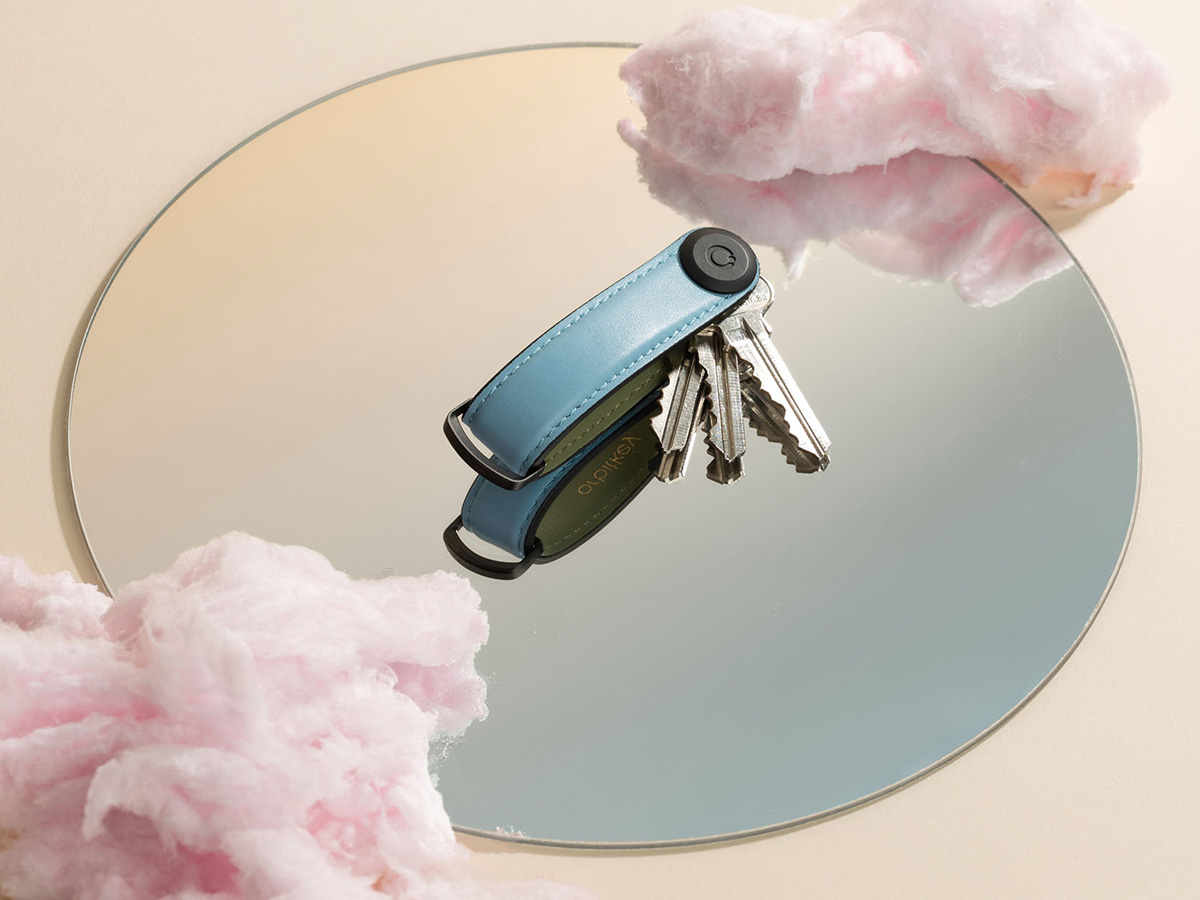 Orbitkey Key Organiser Leather - Sea Foam (Limited Edition)