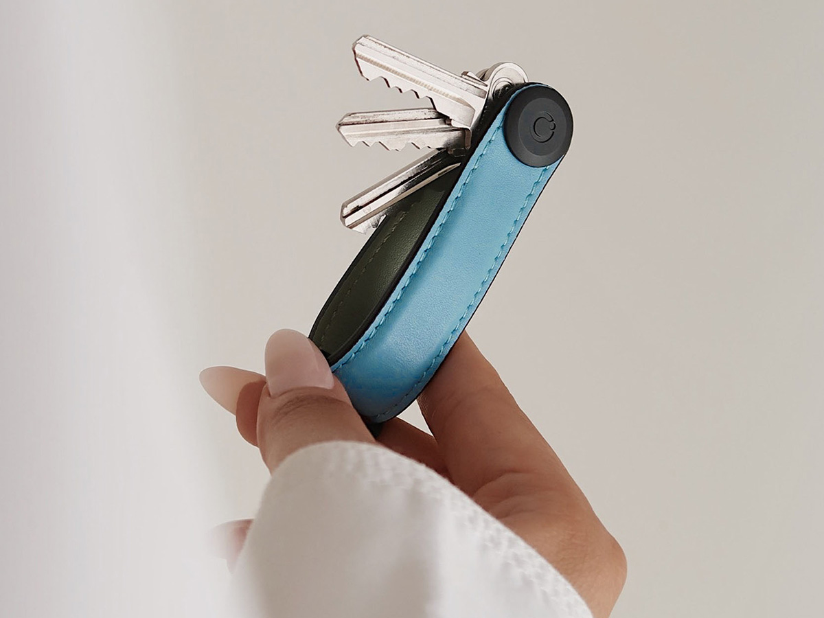 Orbitkey Key Organiser Leather - Sea Foam (Limited Edition)