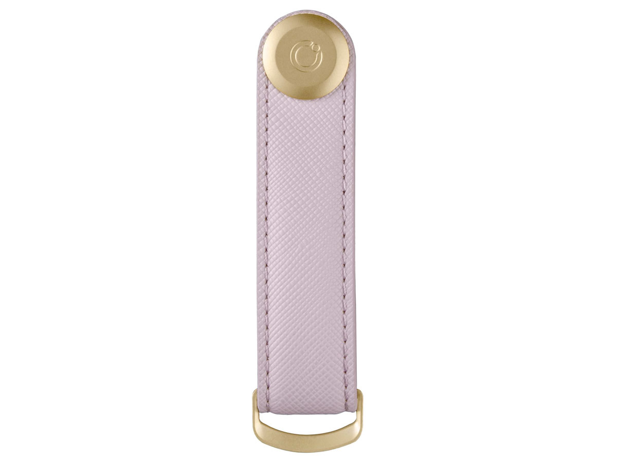 Orbitkey Key Organiser Saffiano Leather - Lilac