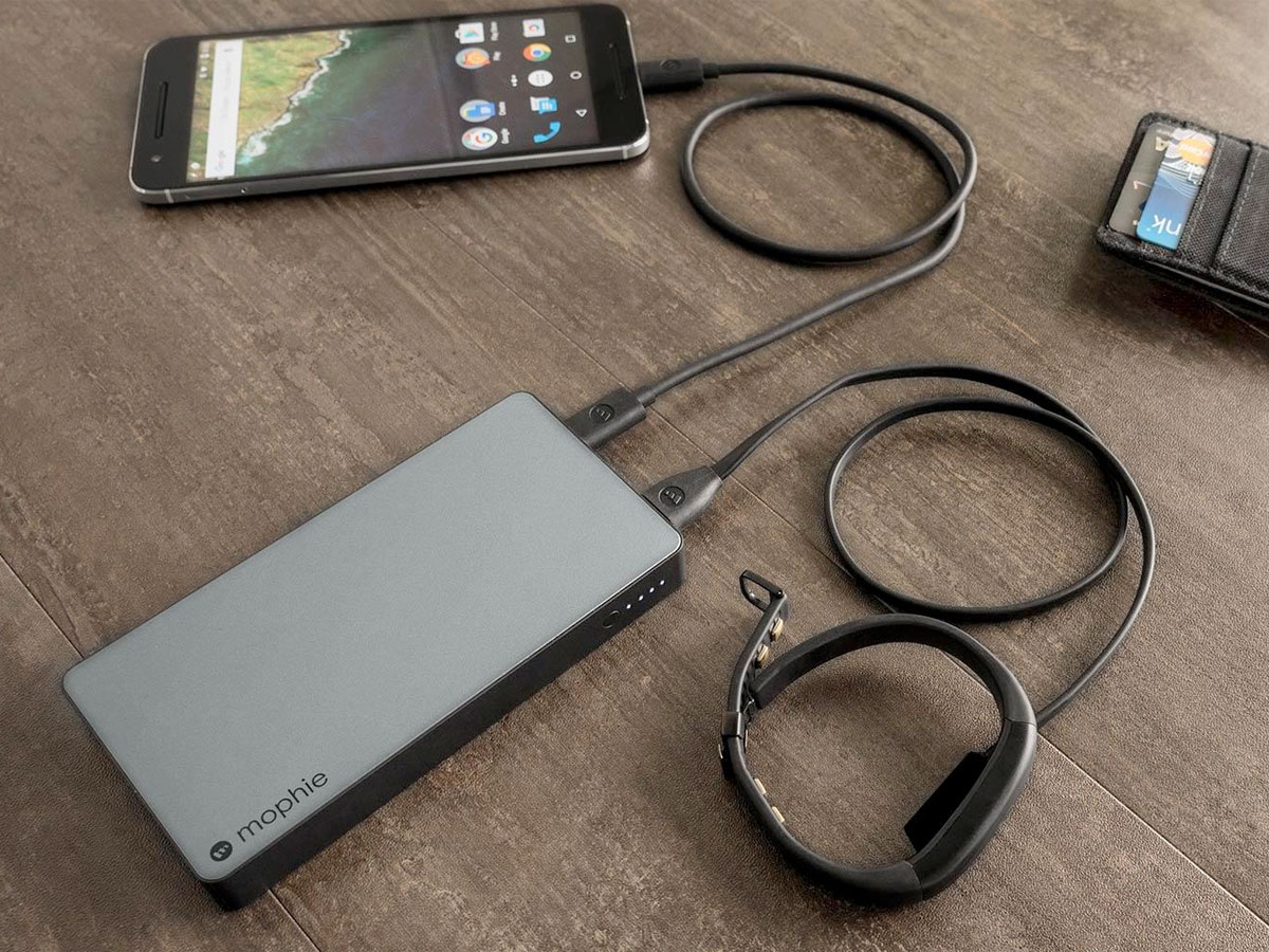 Mophie Powerstation USB-C 10K Aluminium - 10.000mAh Powerbank