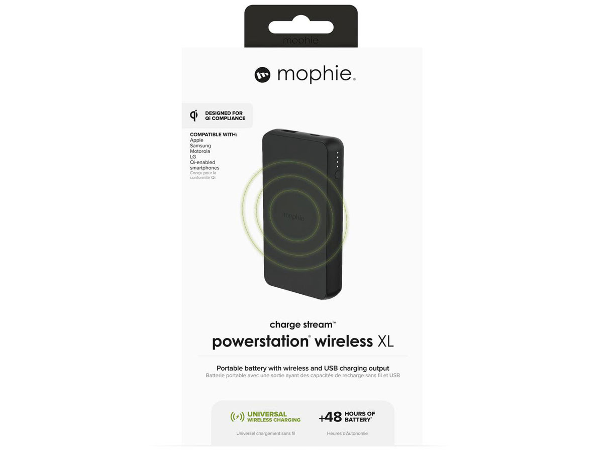 Mophie PowerStation Wireless XL 10K - Draadloze Powerbank 10.000mAh