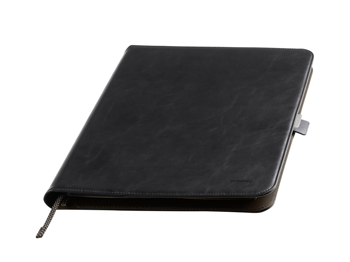 Orbitkey Compendium A4 Black - Leren Schrijfmap