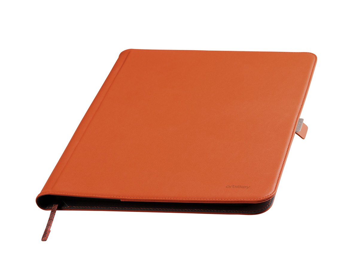 Orbitkey Compendium A4 Terracotta - Leren Schrijfmap