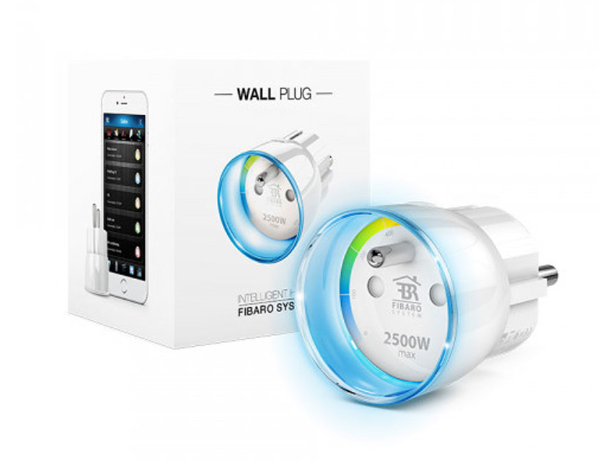 Fibaro Wall Plug - Z-Wave Slimme Stekker (TOON®)