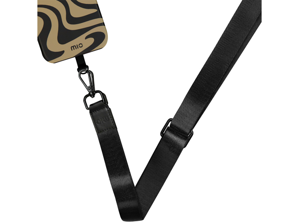 MIO Lanyard Black - Universeel Smartphone Nekkoord