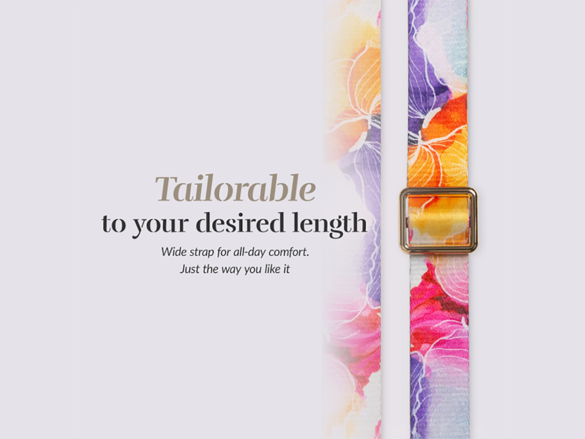 MIO Lanyard Flowers - Universeel Smartphone Nekkoord